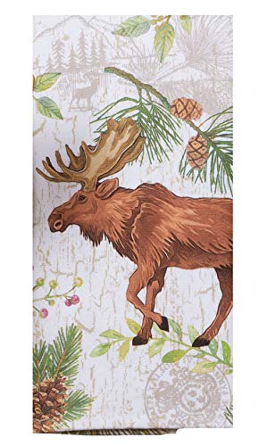 Kay Dee Designs Pinecone Trails Moose Dual Purpose Terry Towel-