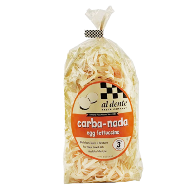Al Dente Carba-Nada Egg Fettuccine-