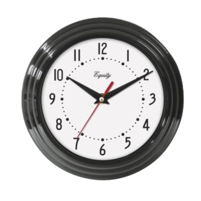 Equity 8" Wall Clock-