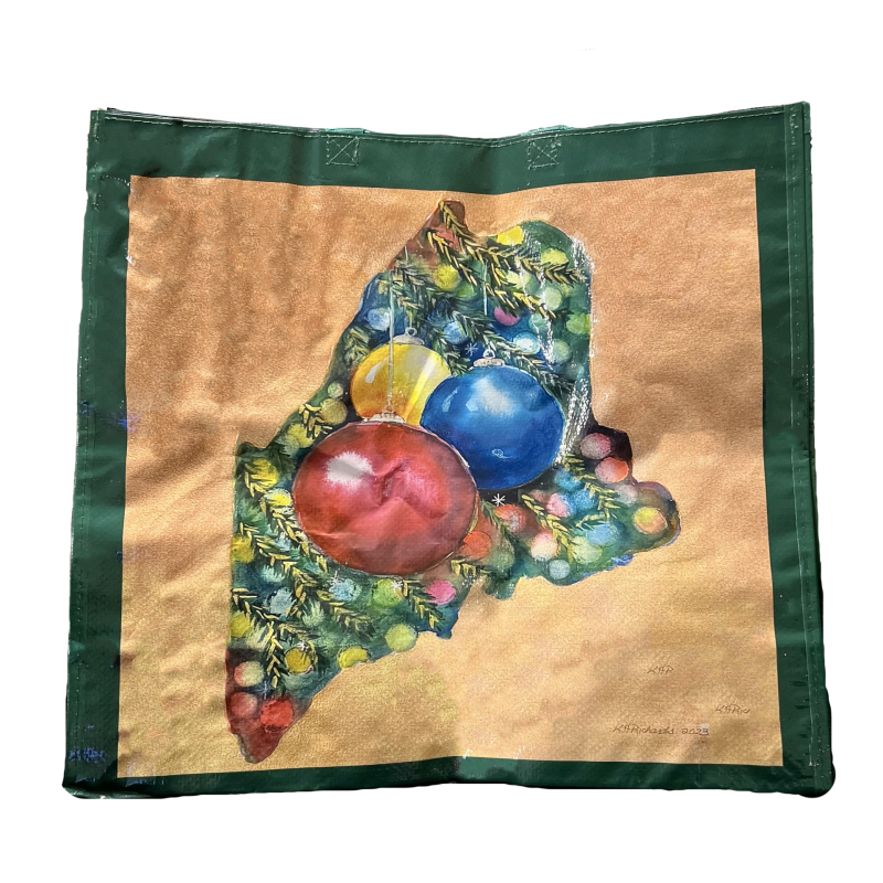 Renys Christmas Reusable Shopping Bag-