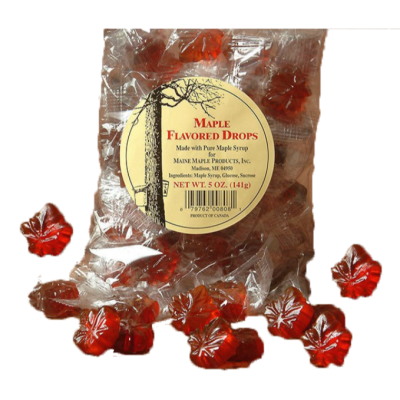 Maine Maple Flavored Candy Drops-