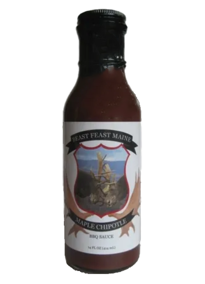 Beast Feast Maine Maple Chipotle BBQ Sauce-