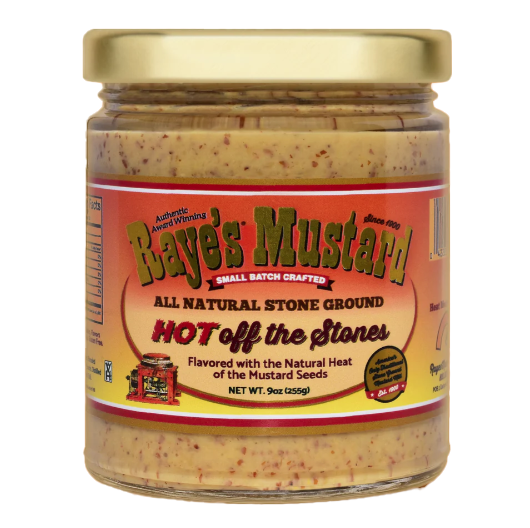 Raye's Hot Off the Stones Mustard-