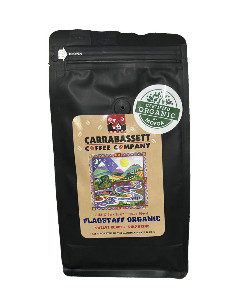 Carrabassett Coffee Flagstaff Organic Light/ Dark Roast Ground Coffee-