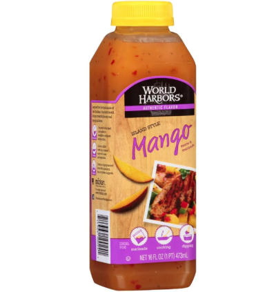 World Harbors Island Mango Sauce/Marinade-