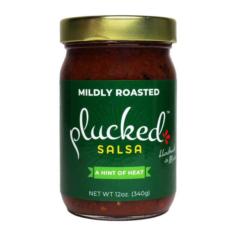 Plucked Salsa Hint of Heat Mildly Roasted-