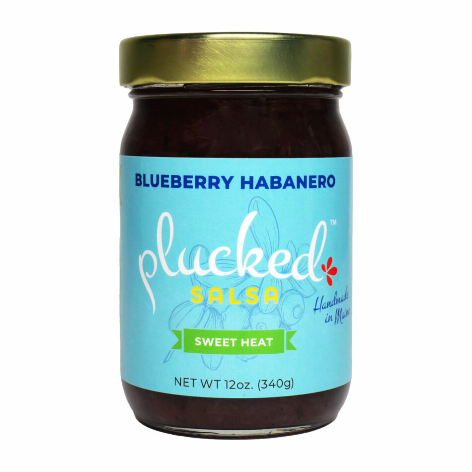 Plucked Salsa Sweet Heat Blueberry Habanero-