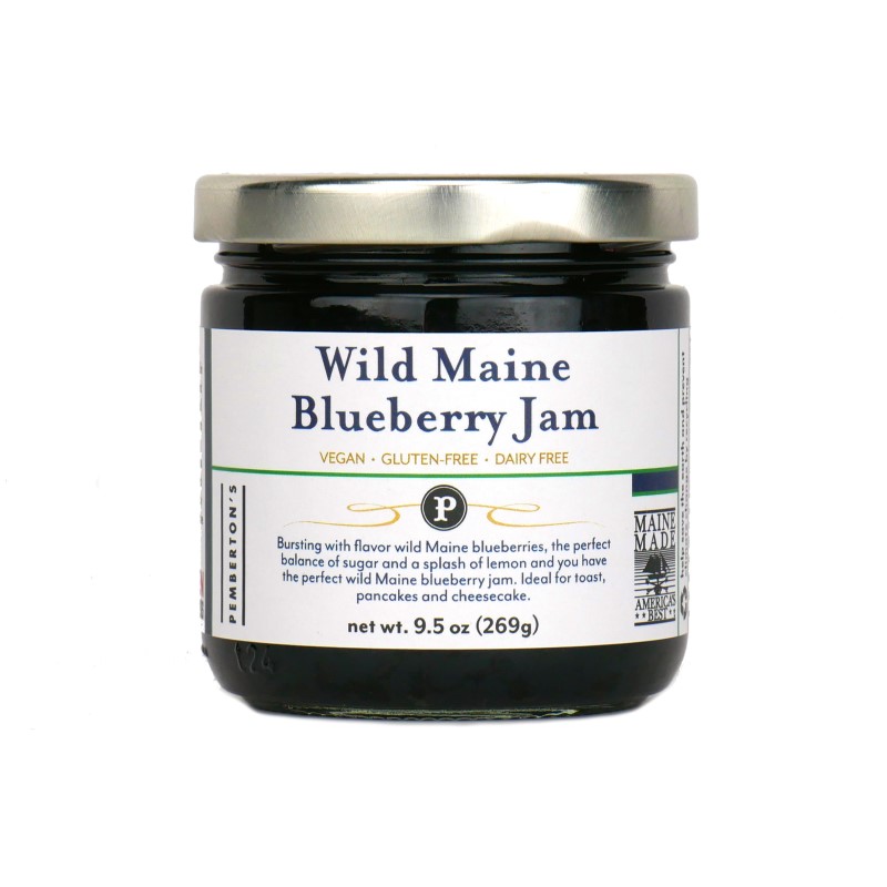 Pemberton's Gourmet Wild Blueberry Jam-