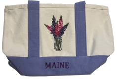 Maine Lupine Tote - Mini-