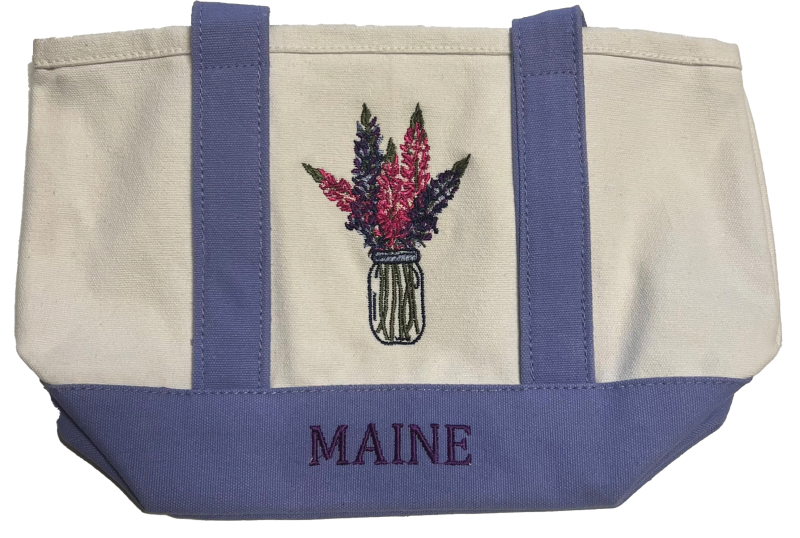 Maine Lupine Tote - Mini-