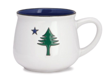 Cape Shore Old Port Mug - Maine Flag-