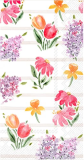Guest Napkins - Spring Garden-