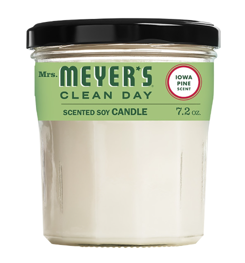 Mrs Meyers Clean Day Soy Candle - Iowa Pine-