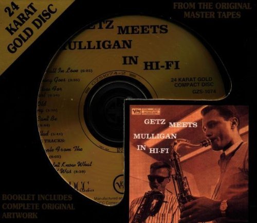 Getz Mulligan Getz Meets Mulligan 24k Gold Disc 