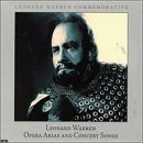 Leonard Warren Opera Arias & Concert Songs Warren (bar) 