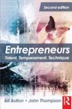 Bill Bolton Entrepreneurs Talent Temperament Technique 0 Edition; 