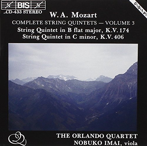 Wolfgang Amadeus Mozart/V 3: Complete String Quintets@Imai*nobuko/Orlando Quartet
