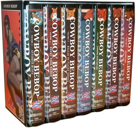 Cowboy Bebop/Box Set 1-Vol. 1-7@Clr/St/Eng Dub@Nr/7 Cass