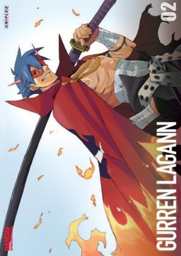 Gurren Lagann/Vol. 2@Clr/Jpn Lng/Eng Dub-Sub@Nr