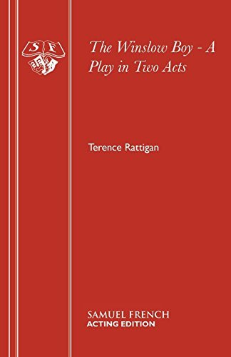 Terence Rattigan/The Winslow Boy - A Play in Two Acts