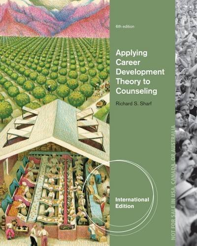 Richard S. Sharf Applying Career Development Theory To Counseling 0006 Edition;revised 