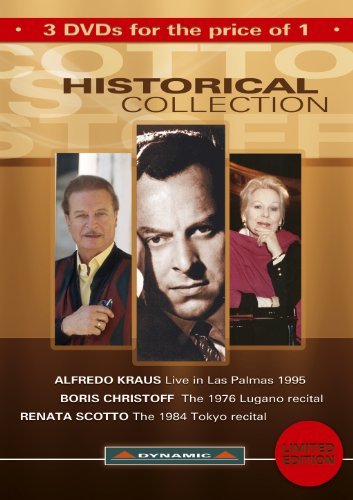 Kraus/Christoff/Scotto/Historical Collection@3 Dvd