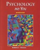 Judith W. Mcmahon Psychology And You 0003 Edition; 