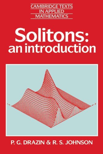 P. G. Drazin Solitons An Introduction 0002 Edition;revised 