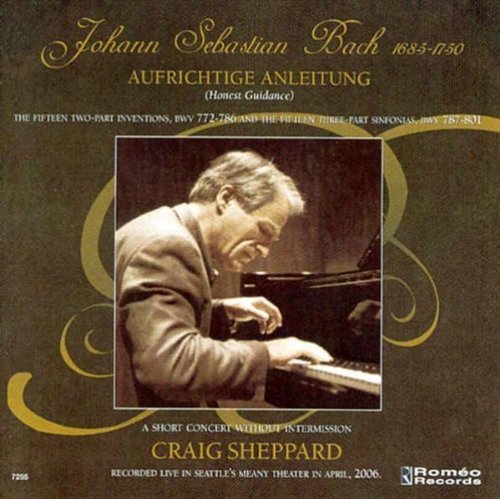 Johann Sebastian Bach/Aufrichtige Anleitung (Honest@Sheppard (Pno)