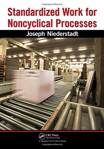 Joseph Niederstadt Standardized Work For Noncyclical Processes [with 