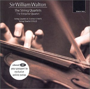 W. Walton String Quartets Emperor Qt 