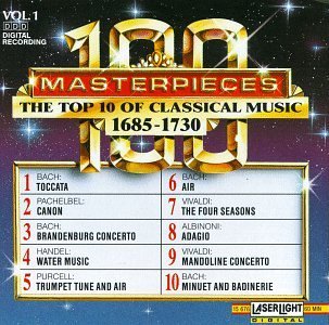 100 Masterpieces/Vol. 1-Top Ten Of 1685-1730@Kastner/Meyer/Meisen@Pommer & Winschermann/Various