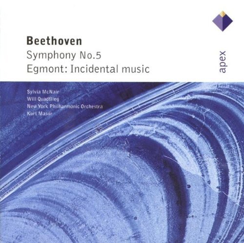 Ludwig Van Beethoven/Symphony No.5 & Egmont@Mcnair (Sop)@Masur/New York Po