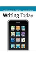 Richard Johnson Sheehan Writing Today 