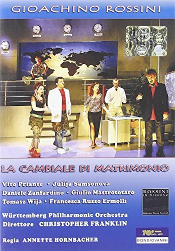 Gioachino Rossini/La Cambiale Di Matrimonio@Priante/Samsonova/&@Franklin/Wurttemberg Po