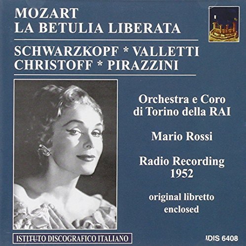 Mozart / Christoff / Pirazzini/Betulia Liberata