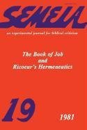 John Dominic Crossan/Semeia 19@ The Book of Job and Ricoeur's Hermeneutics