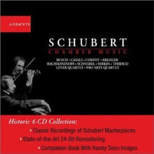 F. Schubert/Schubert Chamber Music@Cortot/Thibaud/Casals@Pro Arte Qt