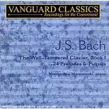 J.S. Bach Well Tempered Clavier Bk 1 Horszowski*mieczyslaw (pno) 