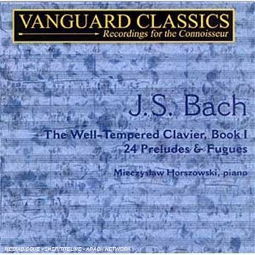 J.S. Bach Well Tempered Clavier Bk 1 Horszowski*mieczyslaw (pno) 