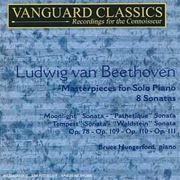 Ludwig Van Beethoven Sonatas Piano Sonata 78 109 11 Hungerford*bruce (pno) 
