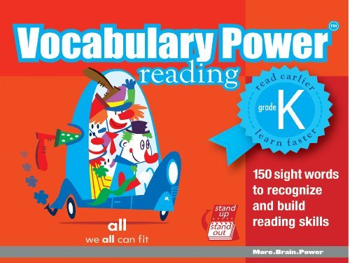 Playbac Publishing Vocabulary Power Reading Grade K 150 Sight Words To Recognize And Build Reading Sk 