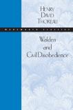 Henry David Thoreau Walden And Civil Disobedience 