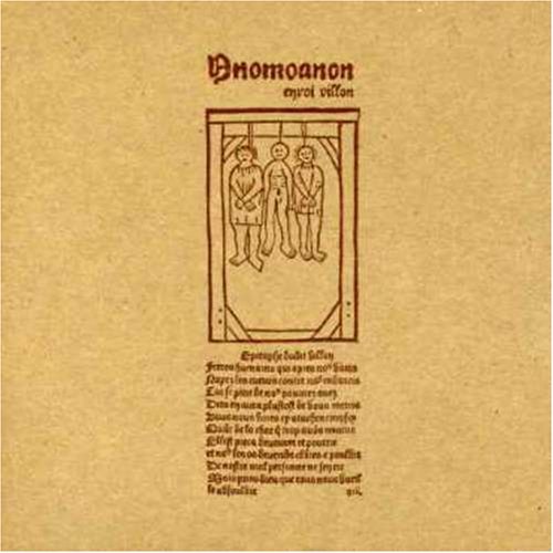 Anomoanon/Envoi Villon