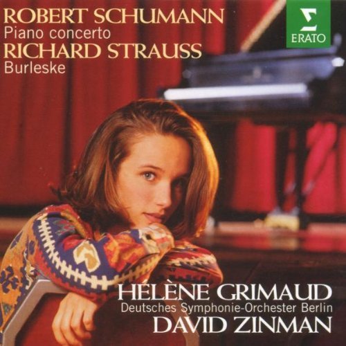 Schumann/Strauss/Piano Concerto/Burleske@Grimaud*helene (Pno)@Zinman/Deutsches So Berlin