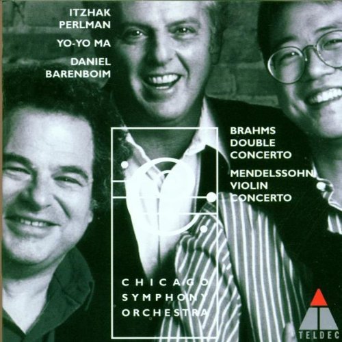 Brahms/Mendelssohn/Double Concerto/Violin Concert@Perlman (Vn)/Ma (Vn)@Barenboim/Chicago So