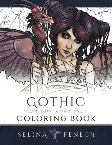 Selina Fenech/Gothic - Dark Fantasy Coloring Book