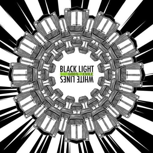 Sun Gods In Exile Black Light White Lines 