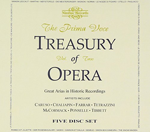 Prima Voce Treasury Of Opera/Vol. 2-Prima Voce Treasury Of@Anderson/Gigli/Flagstad/Gluck@Journet/Melchior/Schipa/Tauber
