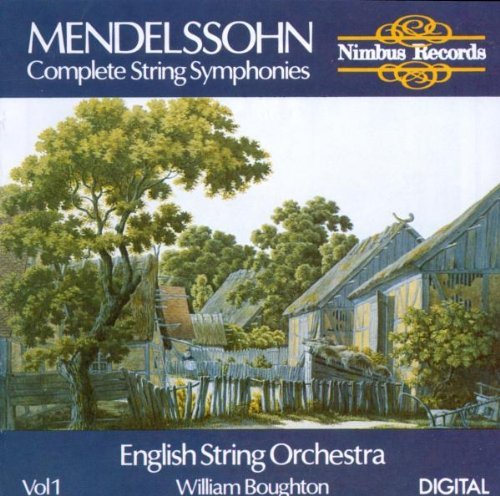 Felix Mendelssohn/Symphony String 1-6@Boughton/English Str Orch